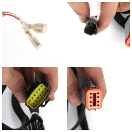 Wiring Harness 21N8-10083 HCE for Hyundai R290LC-7 Excavator - Plug Detail
