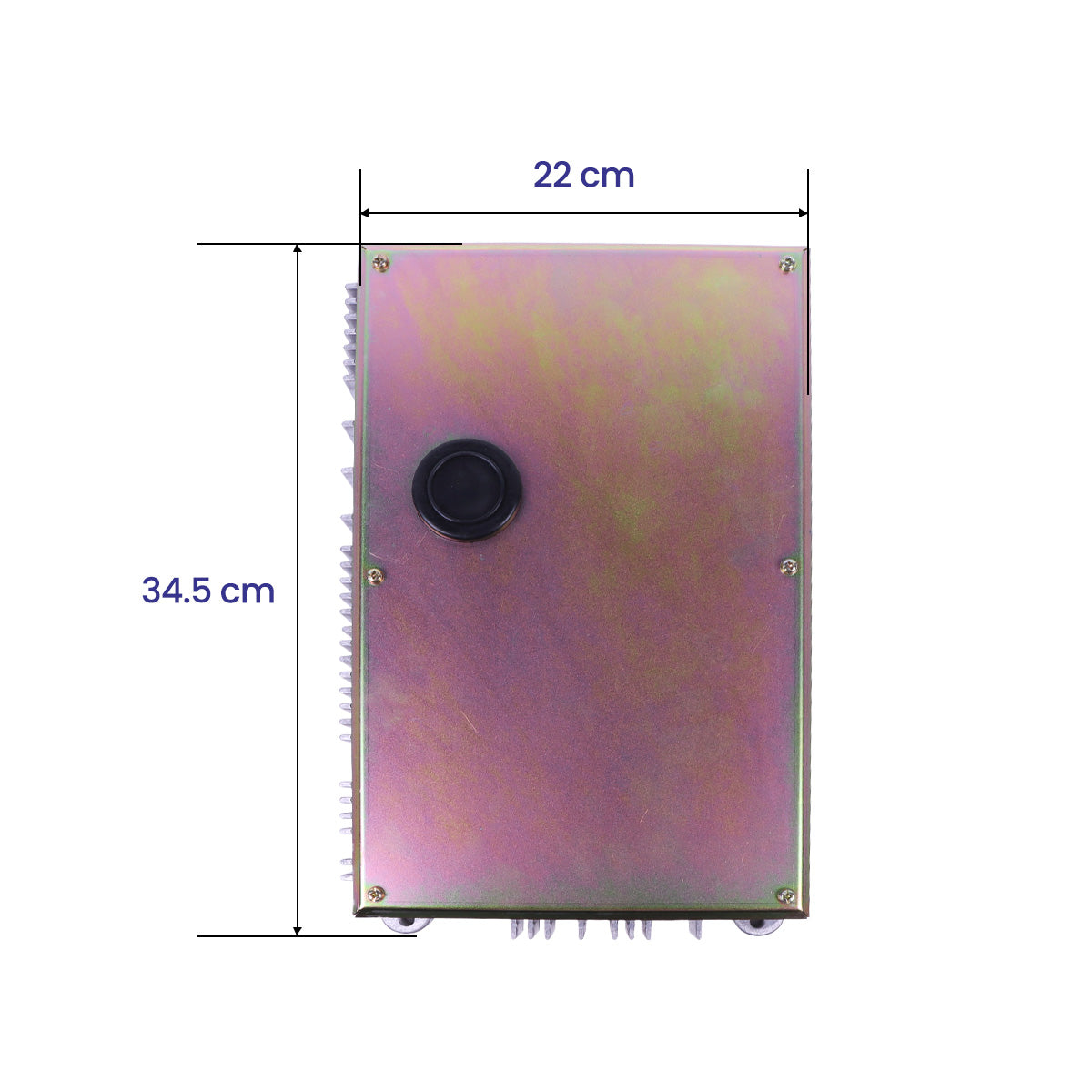 Controlador YN22E00055F6 para escavadeira Kobelco SK200-6 SK210-6 SK250-6 - Dimensão do controlador