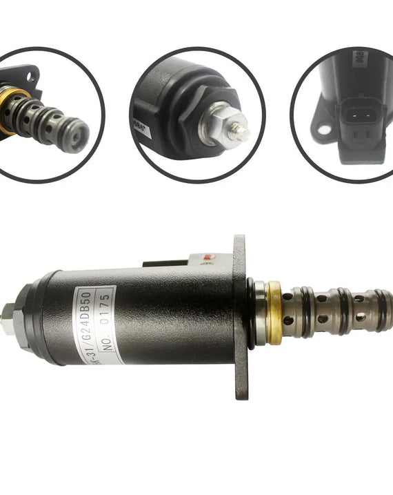 Électrovanne KWE5K-31/G24DB50 pour Kobelco SK200-8 SK170-8 SK210-8
