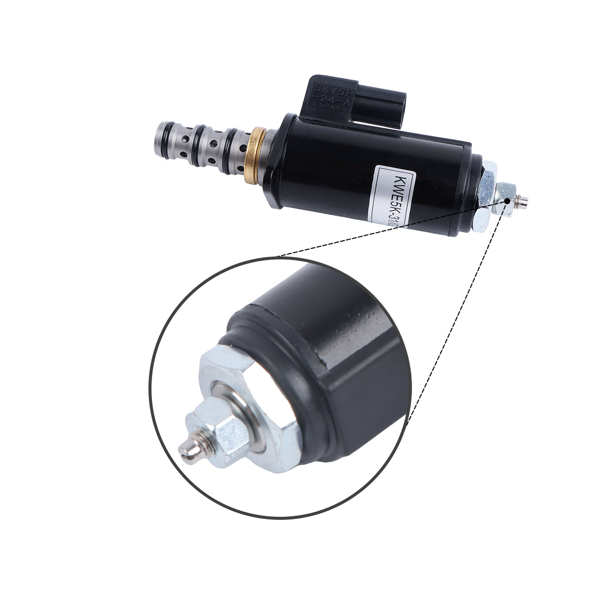 YN35V00051F1 Solenoid Valve for Kobelco SK200-8 SK210-8 SK250-8 - Sinocmp