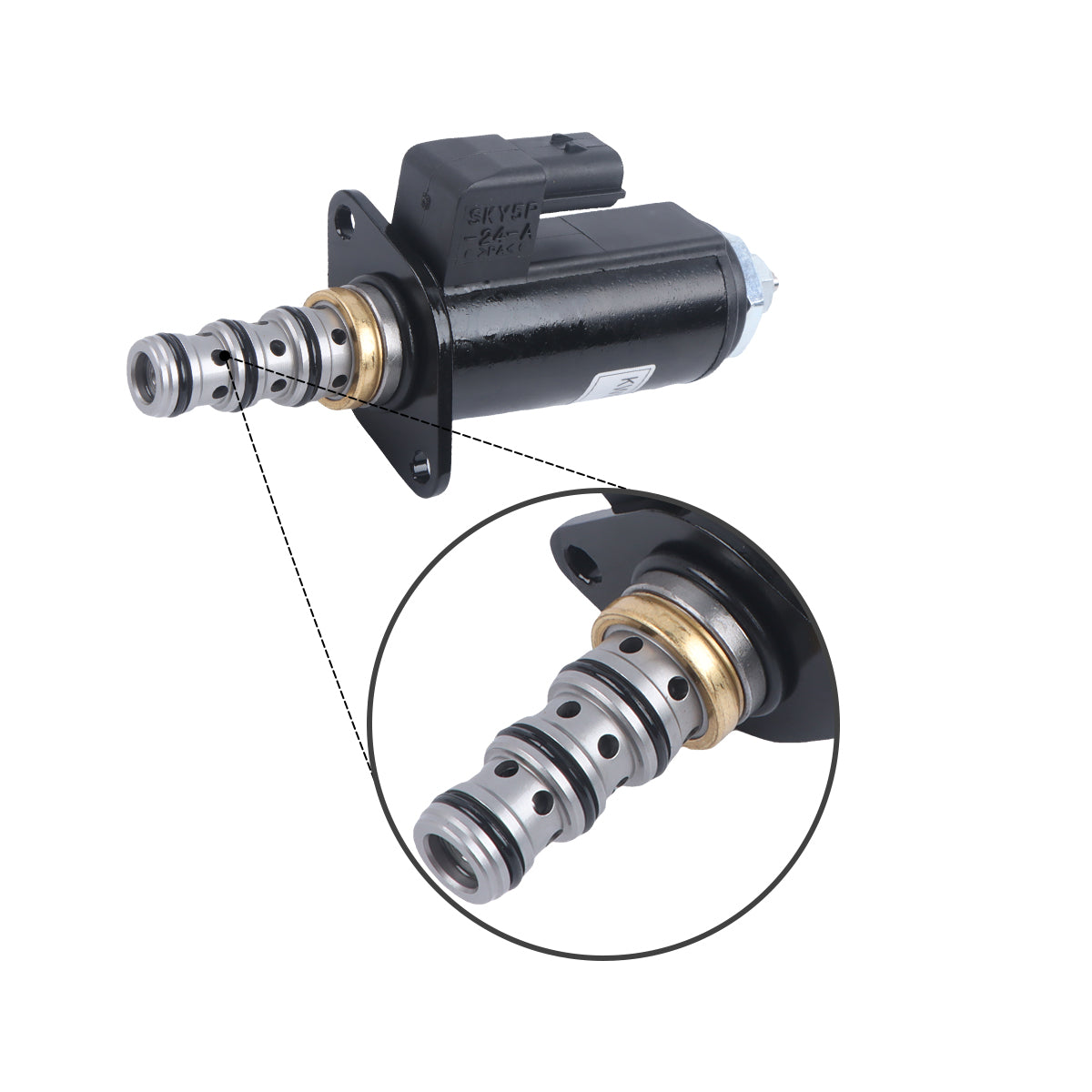 YN35V00051F1 Solenoid Valve for Kobelco