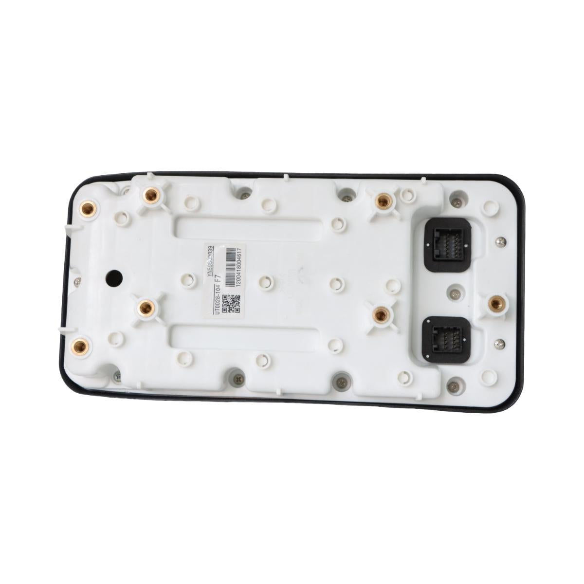 YN59S00028 Monitor Cluster Gauge Assembly for Kobelco Crawler Excavator SK-9 SK210LC-9 SK350LC-9 - Back Side
