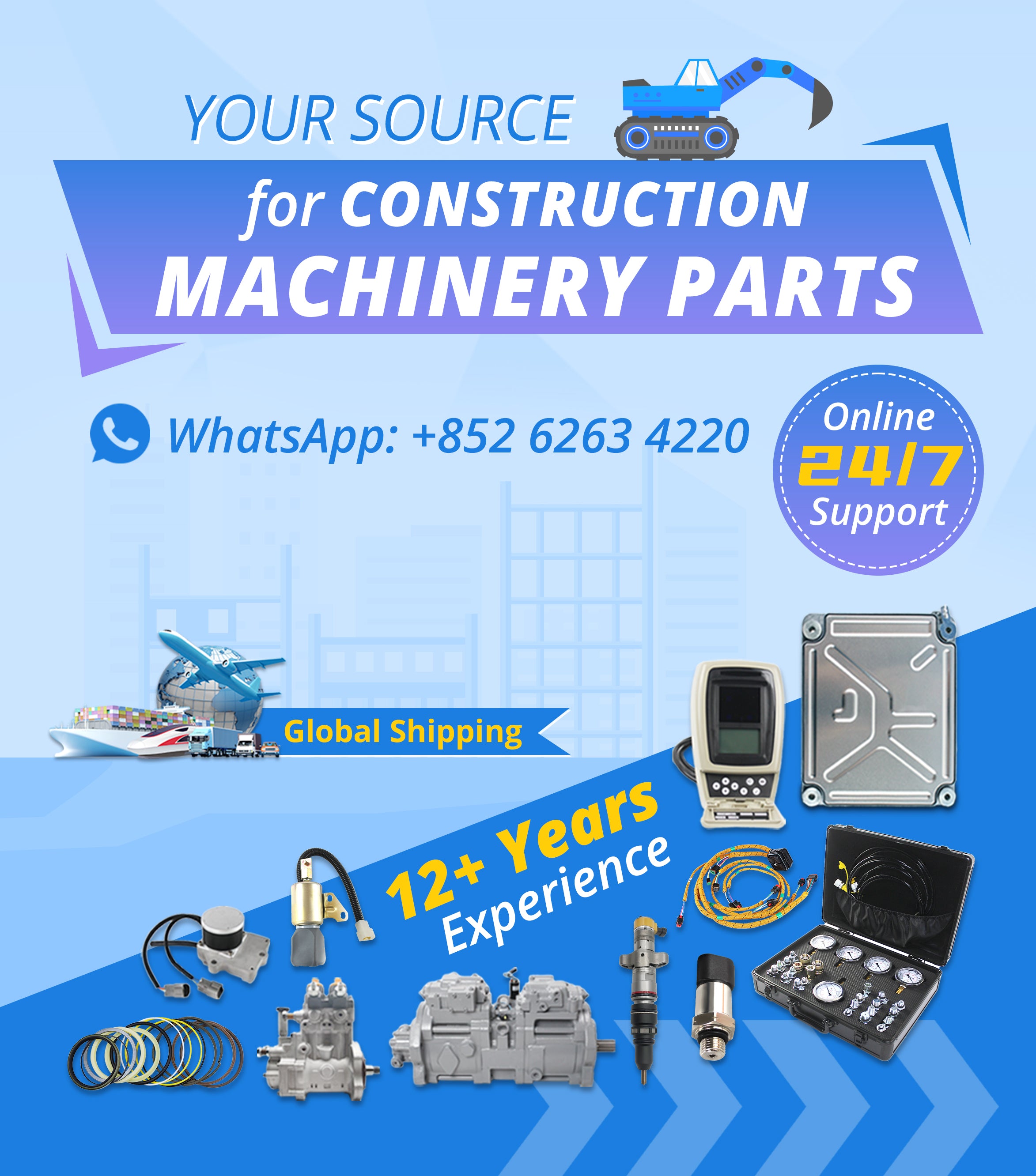 Your Source for Construction Machinery Parts SINOCMP