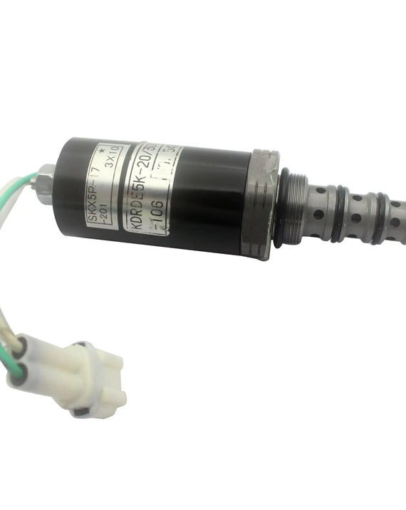 Électrovanne hydraulique KDRDE5K-20/30C02-106 pour pelle Kobelco