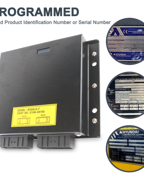 21N4-32100 Hyundai Excavator R140LC-7 CPU Controller