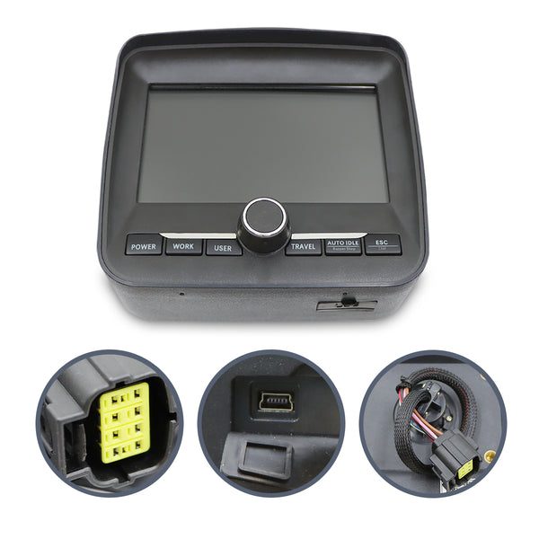 21Q6-30103 Monitor for Hyundai Excavator R210-9 R220-9 R140-9 