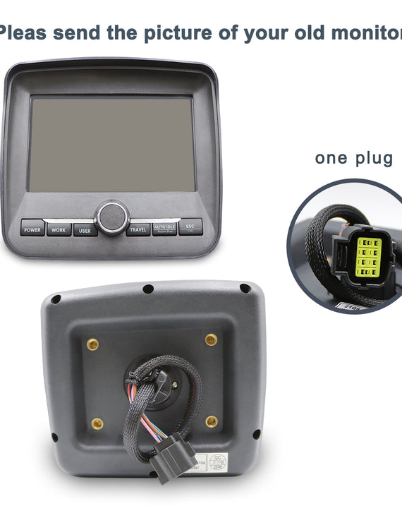 21Q6-30104 21Q6-30400 Hyundai Excavator Monitor Gauge Cluster for R-9 R220LC-9S