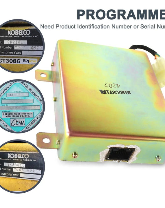 Panel de control de la CPU del excavador SK150 SK200 SK210 SK330 de 2480U371F4 Kobelco