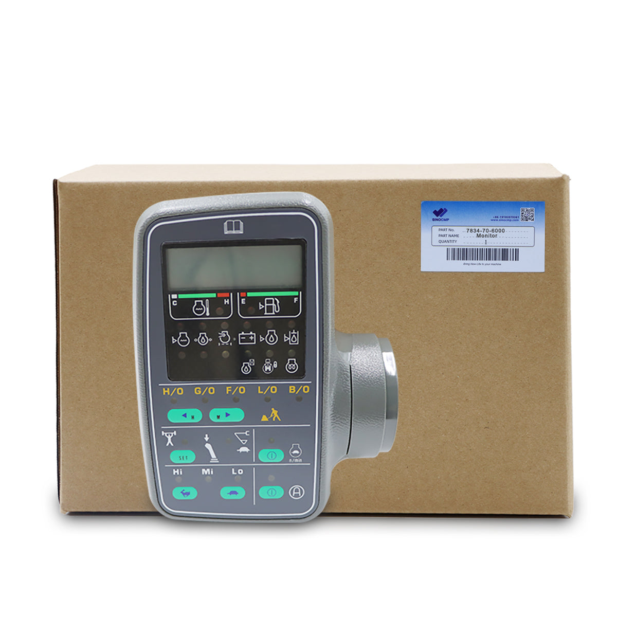 7834-70-6000 7834-70-6003 Monitor for Komatsu PC100-6 PC120-6 PC200-6 - Sinocmp