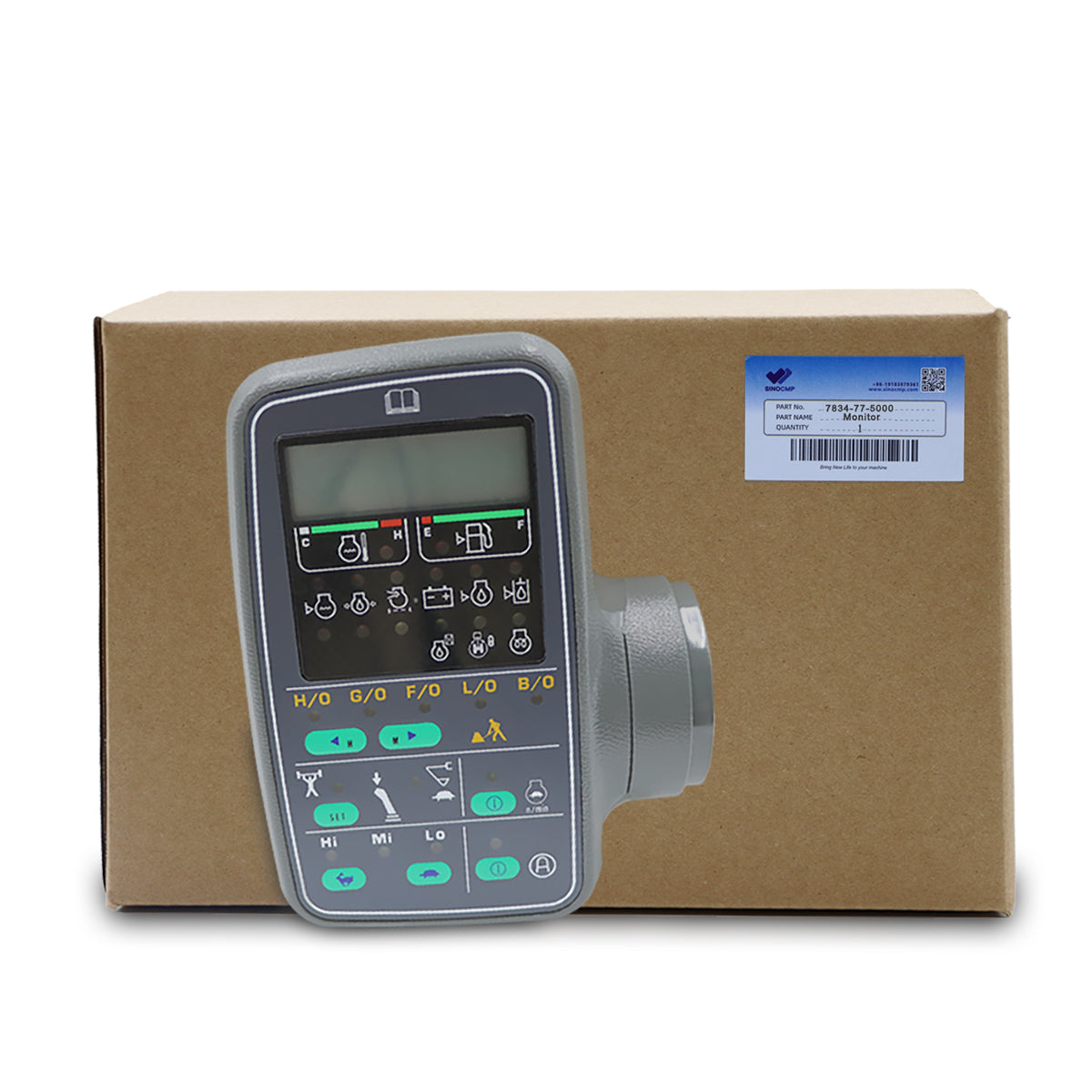 7834-77-5000 7834-77-9000 Monitor Display Panel for Komatsu PC800-6 PC750-6 - Sinocmp
