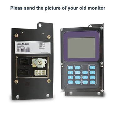 7835-12-3003 Monitor-Anzeigefeld für Komatsu Bagger PC360-7