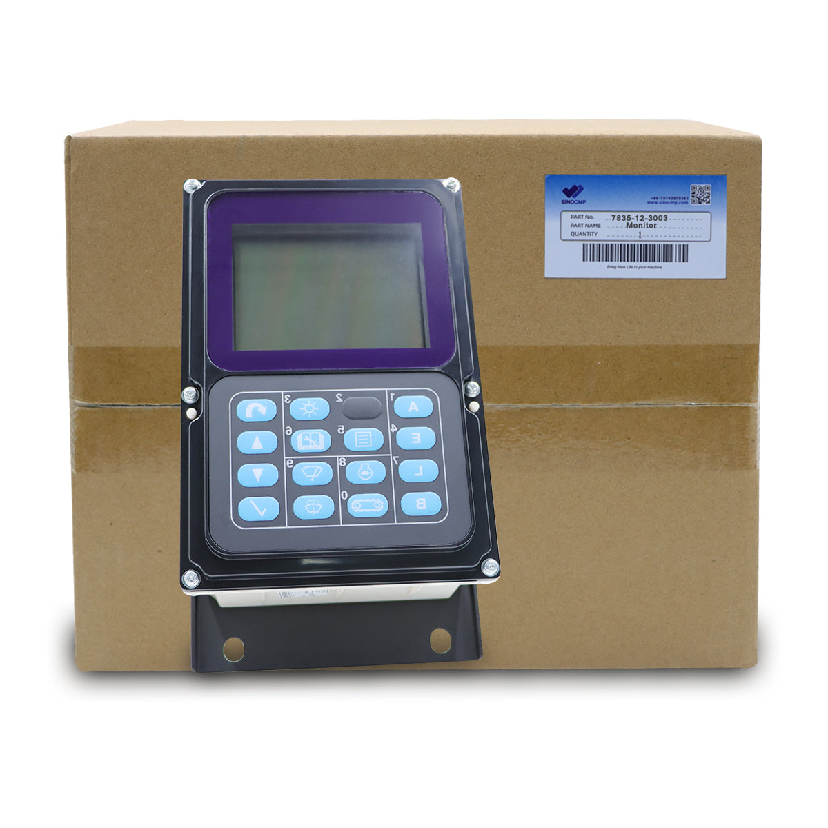 7835-12-3003 Monitor Display Panel for Komatsu Excavator PC360-7 - Sincomp
